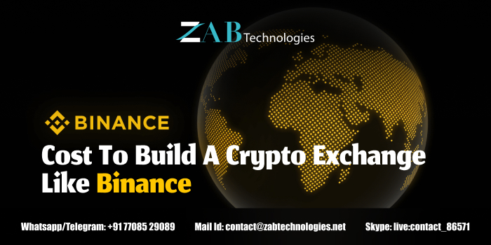 Cost to Build a Crypto Exchange like Binance