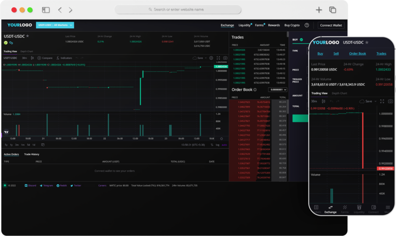 Decentralized Exchange Development