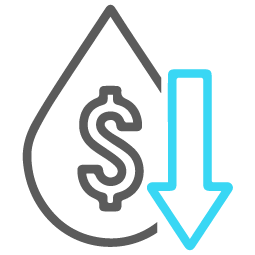 lower cost